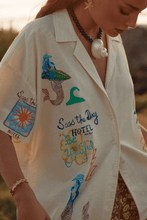 Load image into Gallery viewer, THE PATRON SHIRT - SEAS THE DAY - CREAM
