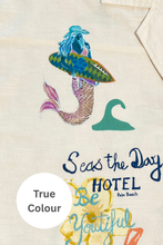 Load image into Gallery viewer, THE PATRON SHIRT - SEAS THE DAY - CREAM