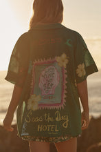 Load image into Gallery viewer, THE PATRON SHIRT - SEAS THE DAY - GREEN