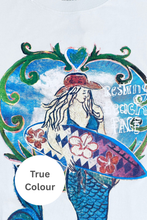 Load image into Gallery viewer, THE RESTING BEACH FACE TEE - SKY