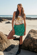 Load image into Gallery viewer, THE RA RA SKIRT - GREEN PIRATES