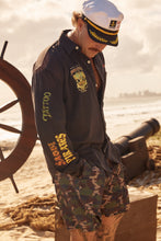 Load image into Gallery viewer, THE RUM & BASS SHIRT - BLACK