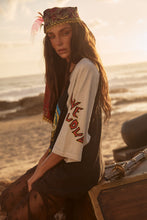 Load image into Gallery viewer, THE STAY WILD RAGLAN TEE - BLACK