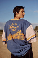 Load image into Gallery viewer, THE TATTOO + ROSES TEE - BLUE