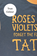Load image into Gallery viewer, THE TATTOO + ROSES TEE - BLUE