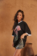 Load image into Gallery viewer, THE LUCKY MERMAID TEE - BLACK