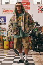 Load image into Gallery viewer, THE BE KIND BOMBER JACKET - CAMO