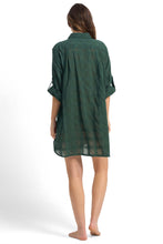 Load image into Gallery viewer, SUNSEEKER PICNIC BUTTON THROUGH SHIRT- SEAWEED