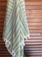 Load image into Gallery viewer, TRIBAL STRIPE TURKISH TOWEL
