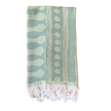 Load image into Gallery viewer, TRIBAL STRIPE TURKISH TOWEL
