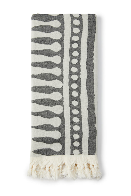 TRIBAL STRIPE TURKISH TOWEL