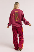 Load image into Gallery viewer, THE DRUNKEN MERMAID UNISEX JUMPER - MAROON
