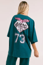 Load image into Gallery viewer, THE SKATE DON’T HATE TEE - TEAL
