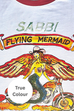 Load image into Gallery viewer, THE FLYING MERMAID TEE - WHITE
