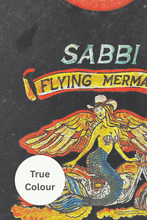 Load image into Gallery viewer, THE FLYING MERMAID TEE - BLACK
