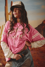 Load image into Gallery viewer, NEIGH SAYER LS TEE - PINK
