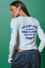 Load image into Gallery viewer, TEN ON REPEAT TOP - OFF WHITE
