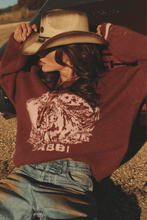 Load image into Gallery viewer, WHO THE BUCK CARES KNIT JUMPER
