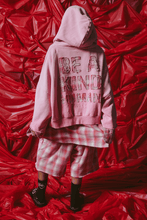 Load image into Gallery viewer, THE BE A KIND HUMAN HOODIE - PINK
