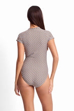 Load image into Gallery viewer, SUNSEEKER GEOMATH SHORT SLEEVE SEAPORT ONE PIECE
