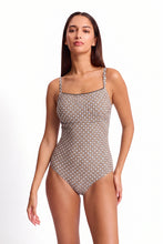 Load image into Gallery viewer, SUNSEEKER GEOMATH LIGHT SQUARE NECK ONE PIECE
