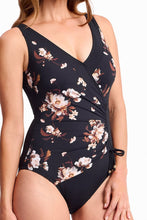 Load image into Gallery viewer, JANTZEN HARTLAND GATHERED SURPLICE ONE PIECE
