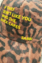 Load image into Gallery viewer, THE WHO THE BUCK CARES CAP
