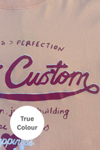 Load image into Gallery viewer, THE LONG SLEEVE SABBI CUSTOM TEE - APRICOT
