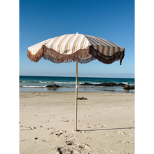 Load image into Gallery viewer, VINTAGE STRIPE BEACH UMBRELLA
