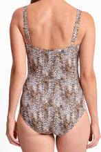 Load image into Gallery viewer, JANTZEN TROPICA DD/E RUCHED BAR FRONT ONE PIECE
