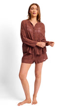 Load image into Gallery viewer, SUNSEEKER PICNIC SOFT COLLAR BUTTON SHIRT - COCO
