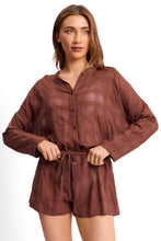 Load image into Gallery viewer, SUNSEEKER PICNIC SOFT COLLAR BUTTON SHIRT - COCO
