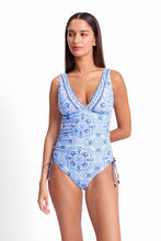 Load image into Gallery viewer, SUNSEEKER COWBOY VEE TIE SIDE ONE PIECE
