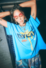 Load image into Gallery viewer, VACAY RECORDS TEE - BLUE
