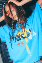 Load image into Gallery viewer, VACAY RECORDS TEE - BLUE
