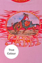 Load image into Gallery viewer, THE FLAMING COWBOY TEE - PINK
