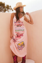 Load image into Gallery viewer, FLAMINGO RACING MAXI DRESS - PINK
