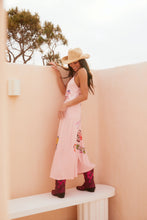 Load image into Gallery viewer, FLAMINGO RACING MAXI DRESS - PINK
