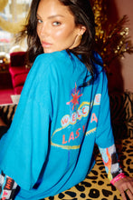 Load image into Gallery viewer, THE LADY LUCK TEE - BLUE
