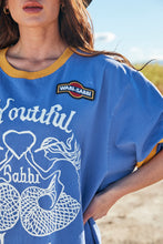 Load image into Gallery viewer, BEYOUTIFUL HOTEL TEE- BLUE
