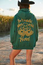 Load image into Gallery viewer, BEYOUTIFUL HOTEL  HOODIE - GREEN
