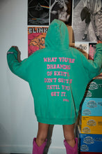 Load image into Gallery viewer, THE SELF LOVE CLUB HOODIE - GREEN
