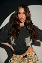 Load image into Gallery viewer, SPARKLE TITEE TEE - BLACK
