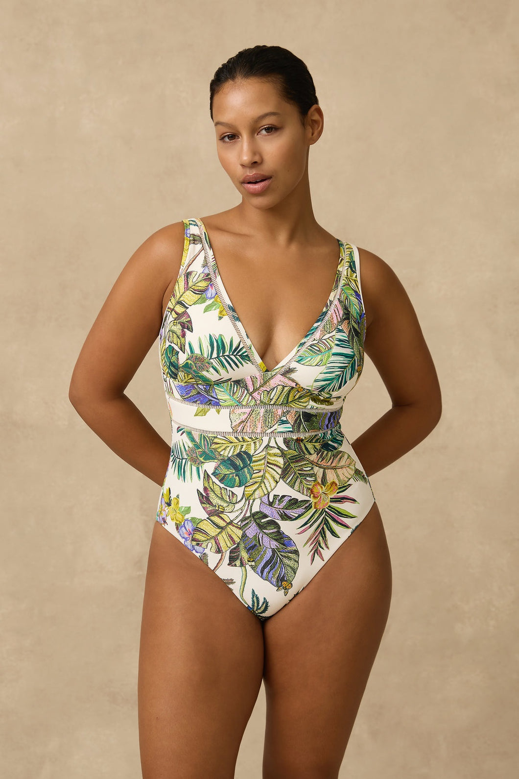 MONTE & LOU CATALINA MULTI FIT V ONE PIECE
