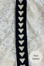 Load image into Gallery viewer, THE RAVING HEARTS LACE PANTS - CREAM
