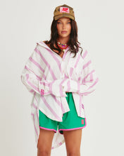 Load image into Gallery viewer, THE DON JULIO SHIRT - WATERCOLOUR STRIPE PINK
