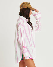 Load image into Gallery viewer, THE DON JULIO SHIRT - WATERCOLOUR STRIPE PINK
