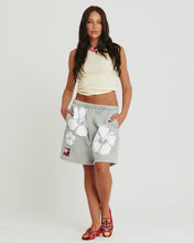 Load image into Gallery viewer, THE HAPPY HIBISCUS SHORTS - GREY

