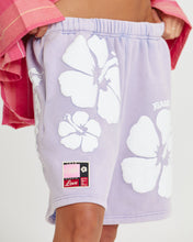 Load image into Gallery viewer, THE HAPPY HIBISCUS SHORTS - LILAC
