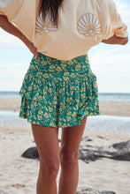 Load image into Gallery viewer, THE RA RA SKIRT - SEAS THE DAY - GREEN
